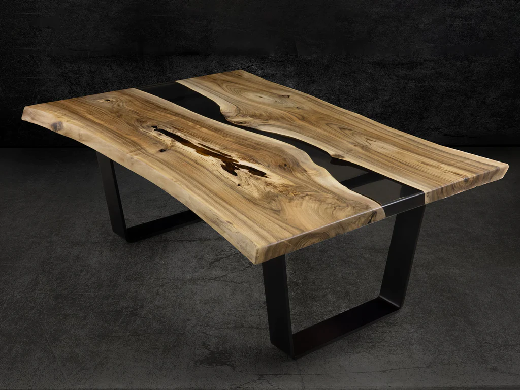 prix table époxy type de bois utilisé